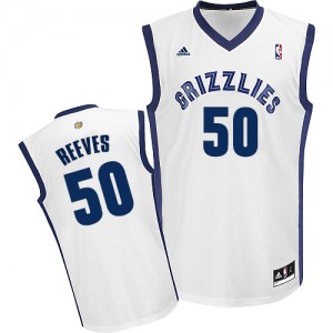 Maillot Adidas Blanc Home Swingman Memphis Grizzlies - Bryant Reeves #50 - Homme