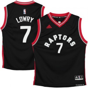 Maillot NBA Swingman Kyle Lowry #7 Toronto Raptors Noir - Homme