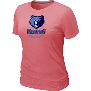 T-shirt principal de logo Memphis Grizzlies NBA Big & Tall Rose - Femme