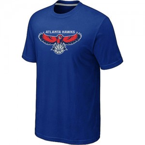 T-shirt principal de logo Atlanta Hawks NBA Big & Tall Bleu - Homme