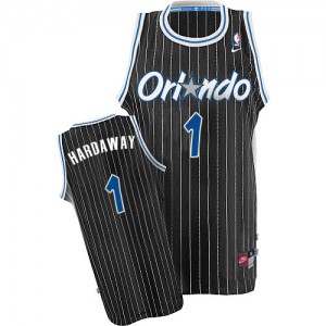 Maillot Authentic Orlando Magic NBA Throwback Noir - #1 Penny Hardaway - Homme