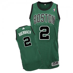 Maillot NBA Vert (No. noir) Red Auerbach #2 Boston Celtics Alternate Authentic Homme Adidas
