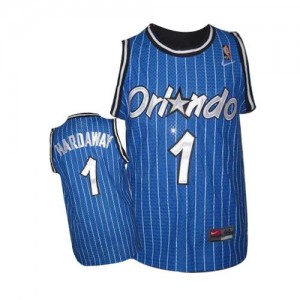 Maillot Nike Bleu royal Throwback Authentic Orlando Magic - Penny Hardaway #1 - Homme