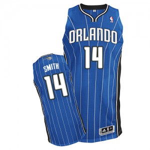 Orlando Magic #14 Adidas Road Bleu royal Authentic Maillot d'équipe de NBA à vendre - Jason Smith pour Homme