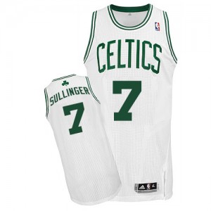 Maillot NBA Blanc Jared Sullinger #7 Boston Celtics Home Authentic Homme Adidas