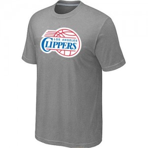 T-shirt principal de logo Los Angeles Clippers NBA Big & Tall Gris - Homme