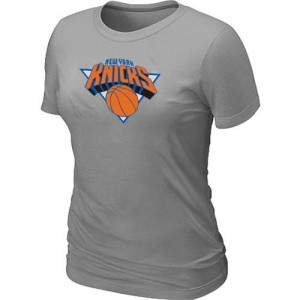 T-Shirt Gris Big & Tall New York Knicks - Femme