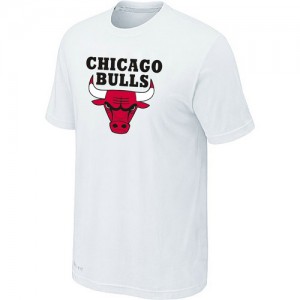 T-Shirt NBA Blanc Chicago Bulls Big & Tall Homme