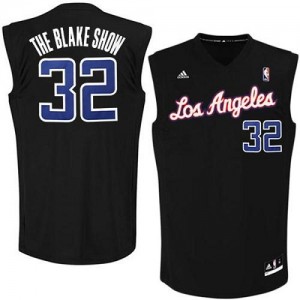 Maillot NBA Noir Blake Griffin #32 Los Angeles Clippers The Blake Show Swingman Homme Adidas