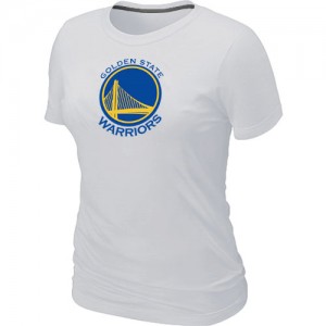 T-Shirt NBA Golden State Warriors Big & Tall Blanc - Femme