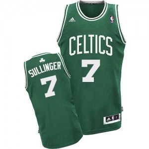 Maillot Adidas Vert (No Blanc) Road Swingman Boston Celtics - Jared Sullinger #7 - Homme