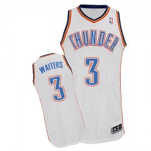 Maillot NBA Authentic Dion Waiters #3 Oklahoma City Thunder Home Blanc - Homme