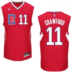Maillot Adidas Rouge Road Swingman Los Angeles Clippers - Jamal Crawford #11 - Homme