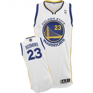 Maillot NBA Authentic Mitch Richmond #23 Golden State Warriors Home Blanc - Homme