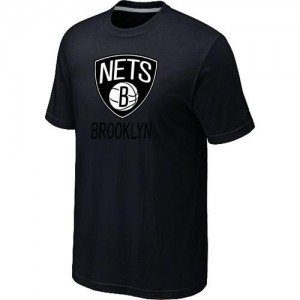 Brooklyn Nets Big & Tall T-Shirt d'équipe de NBA - Noir pour Homme
