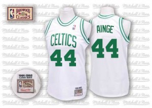 Maillot NBA Blanc Danny Ainge #44 Boston Celtics Throwback Swingman Homme Mitchell and Ness
