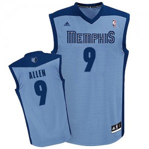 Maillot NBA Bleu clair Tony Allen #9 Memphis Grizzlies Alternate Swingman Homme Adidas