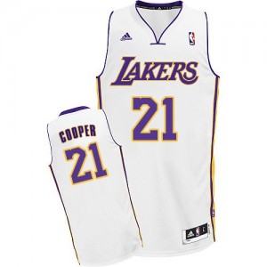 Maillot Adidas Blanc Alternate Swingman Los Angeles Lakers - Michael Cooper #21 - Homme
