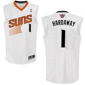 Phoenix Suns Penny Hardaway #1 Home Authentic Maillot d'équipe de NBA - Blanc pour Homme