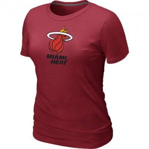 T-Shirt NBA Rouge Miami Heat Big & Tall Femme