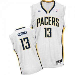 Maillot Swingman Indiana Pacers NBA Home Blanc - #13 Paul George - Homme