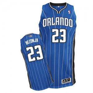 Maillot NBA Authentic Mario Hezonja #23 Orlando Magic Road Bleu royal - Homme