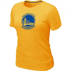 T-Shirt NBA Golden State Warriors Jaune Big & Tall - Femme