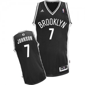 Maillot NBA Swingman Joe Johnson #7 Brooklyn Nets Road Noir - Homme