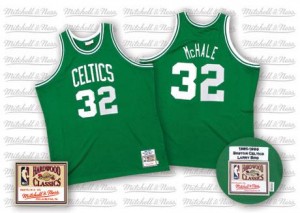 Maillot Authentic Boston Celtics NBA Throwback Vert - #32 Kevin Mchale - Homme