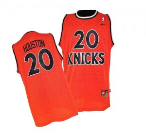 Maillot Nike Orange Throwback Swingman New York Knicks - Allan Houston #20 - Homme