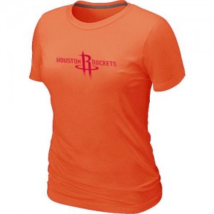 T-Shirt NBA Houston Rockets Big & Tall Orange - Femme