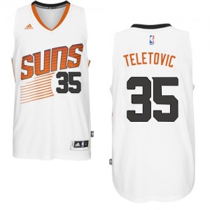 Maillot Authentic Phoenix Suns NBA Home Blanc - #35 Mirza Teletovic - Homme