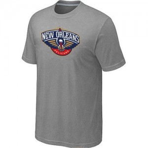 T-Shirt NBA Gris New Orleans Pelicans Big & Tall Homme
