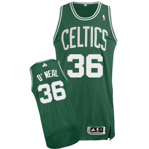 Boston Celtics #36 Adidas Road Vert (No Blanc) Authentic Maillot d'équipe de NBA la vente - Shaquille O'Neal pour Homme