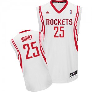 Maillot NBA Swingman Robert Horry #25 Houston Rockets Home Blanc - Homme