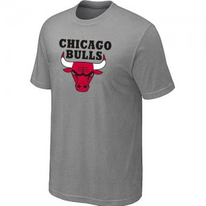 T-Shirt NBA Chicago Bulls Big & Tall Gris clair - Homme