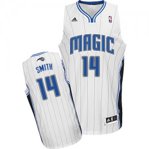 Orlando Magic #14 Adidas Home Blanc Swingman Maillot d'équipe de NBA en vente en ligne - Jason Smith pour Homme