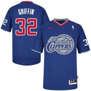 Maillot NBA Los Angeles Clippers #32 Blake Griffin Bleu royal Adidas Swingman 2013 Christmas Day - Homme