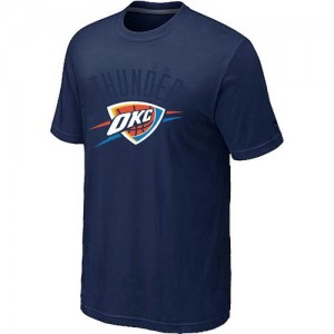 Oklahoma City Thunder Big & Tall T-Shirt d'équipe de NBA - Marine pour Homme