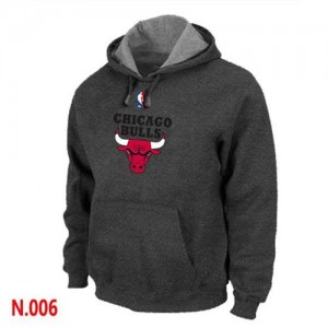 Sweat à capuche NBA Chicago Bulls Noir - Homme