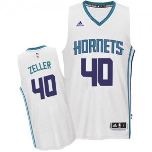 Charlotte Hornets Cody Zeller #40 Home Authentic Maillot d'équipe de NBA - Blanc pour Homme