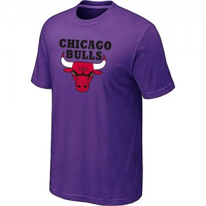 T-Shirt NBA Chicago Bulls Big & Tall Violet - Homme
