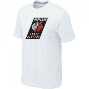 T-Shirt NBA Portland Trail Blazers Big & Tall Blanc - Homme