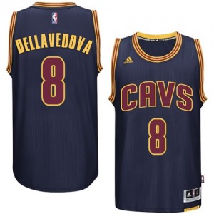 Maillot Adidas Bleu marin Authentic Cleveland Cavaliers - Matthew Dellavedova #8 - Homme