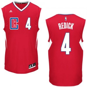 Maillot Authentic Los Angeles Clippers NBA Road Rouge - #4 JJ Redick - Homme