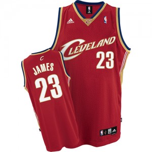Maillot NBA Swingman LeBron James #23 Cleveland Cavaliers Vin Rouge - Homme