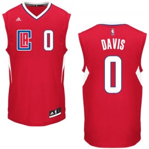 Los Angeles Clippers #0 Adidas Road Rouge Swingman Maillot d'équipe de NBA préférentiel - Glen Davis pour Homme