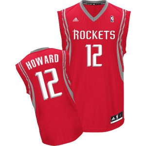Maillot NBA Swingman Dwight Howard #12 Houston Rockets Road Rouge - Homme