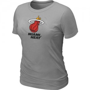 Miami Heat Big & Tall T-Shirt d'équipe de NBA - Gris pour Femme