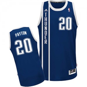 Maillot NBA Bleu marin Gary Payton #20 Oklahoma City Thunder Alternate Swingman Homme Adidas